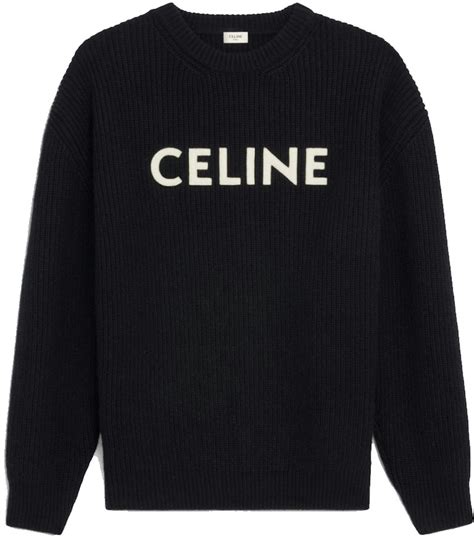 black celine jumper|Cashmere jumper Celine Black size XS International in .